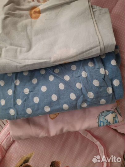 Бортики в детскую кроватку