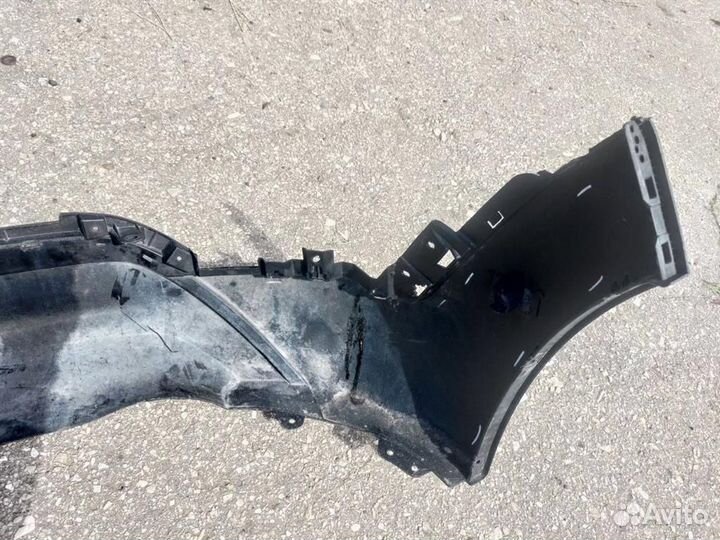 Юбка заднего бампера hyundai Tucson 2015