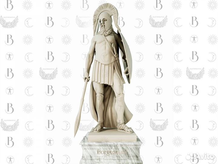 Скульптура Спартанец 2,2м