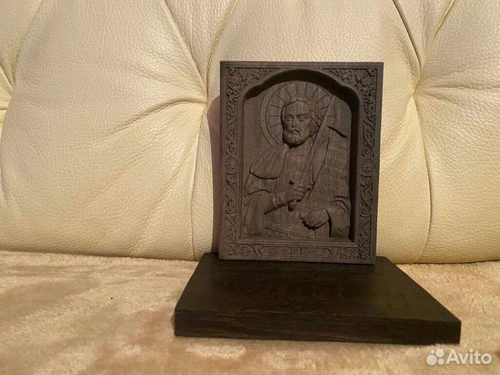 Морёный дуб икона Андрей Первозванный
