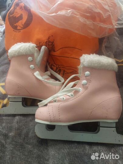 Коньки детские с двумя лезвиями