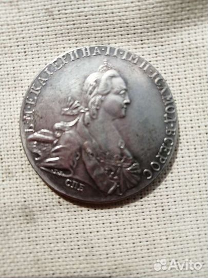 Рубль 1770год