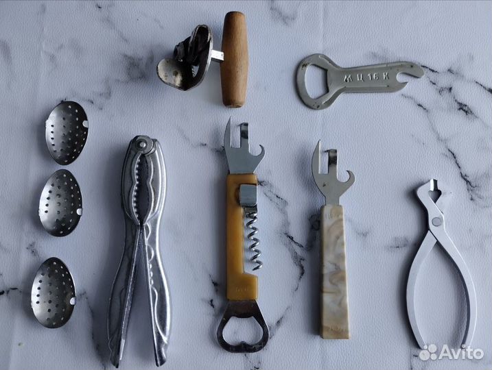 Открывалки и щипцы СССР