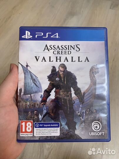 Assassins creed valhalla ps4 диск