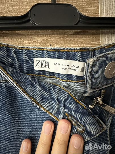 Джинсовая юбка zara