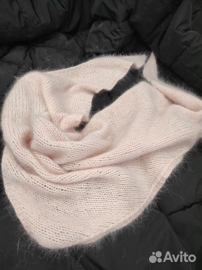 Платок бактус косынка из пуха норки