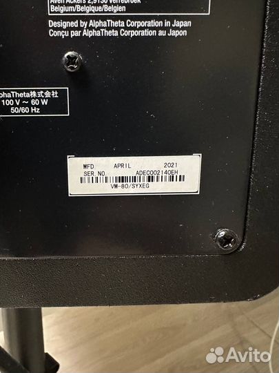 Pioneer DJ VM-80 монитор (мало пользовался)