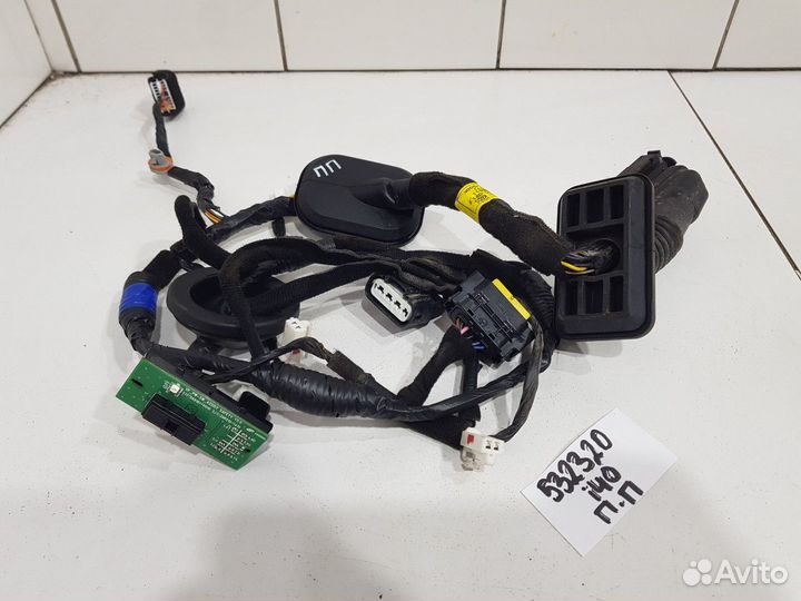 Электропроводка двери передняя правая