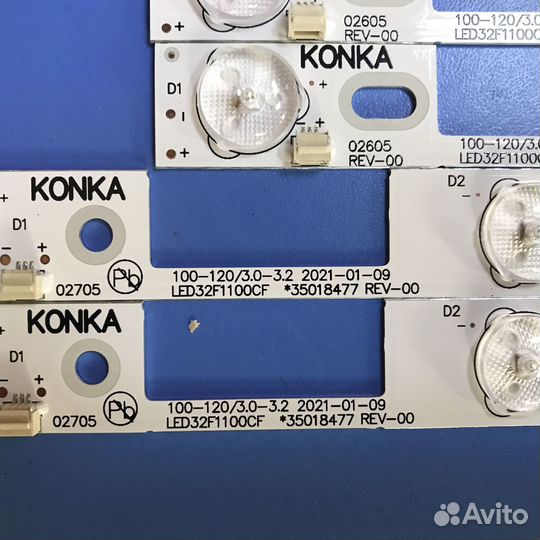0423 Светодиодная подсветка Konka LED32F3700PF