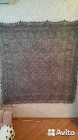 Оренбургские палантины и паутинки