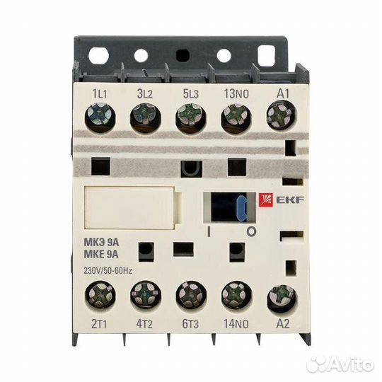 Мини-контактор мкэ 9А кат. 230В AC 1но PROxima EKF