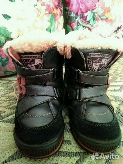 Ботинки зима на девочку
