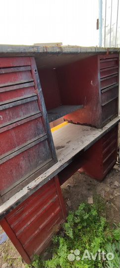 Верстак слесарный с двумя тумбами Ferrum