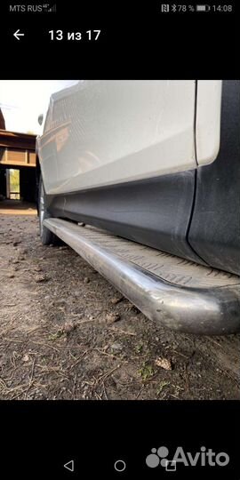 Пороги ступеньки на рав 4