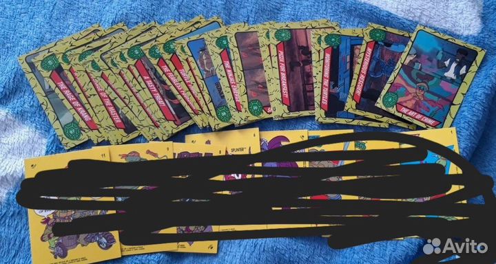 Карточки Teenage Mutant Ninja Turtles