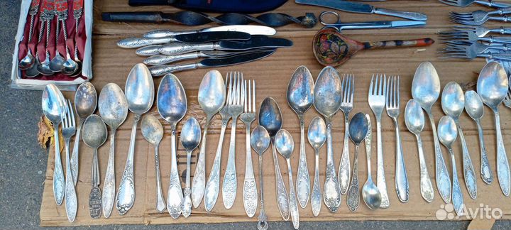 Ложки, вилки, ножи СССР