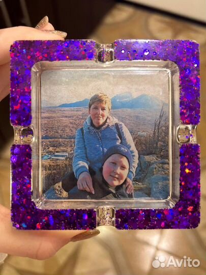 Пепельница из эпоксидной смолы