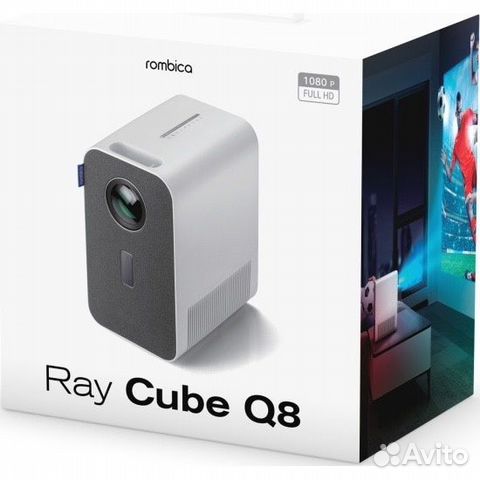 Видеопроектор мультимедийный Rombica Ray Cube Q8 объявление продам