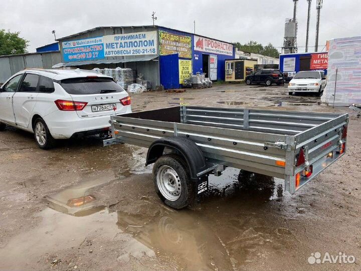 Компактный легковой прицеп. Установим фаркоп