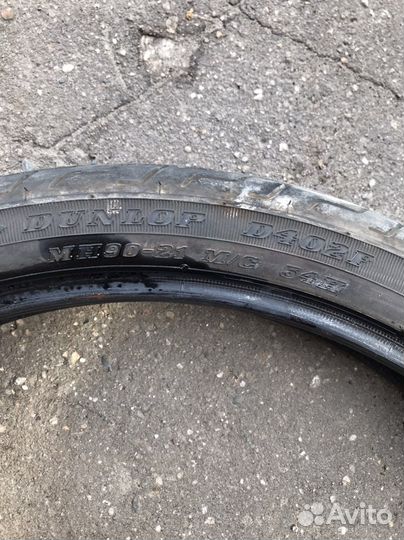 Шина dunlop D402F (передняя)