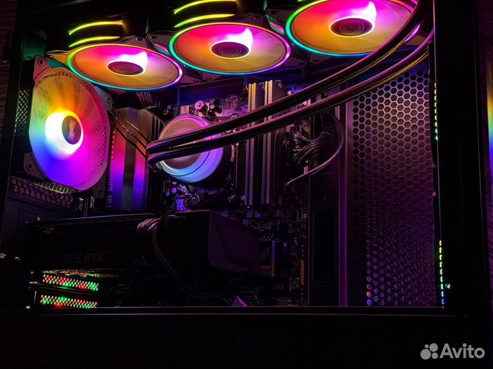 Игровой пк Ryzen 5 7600/RTX4070/32Gb DDR5/1Tb