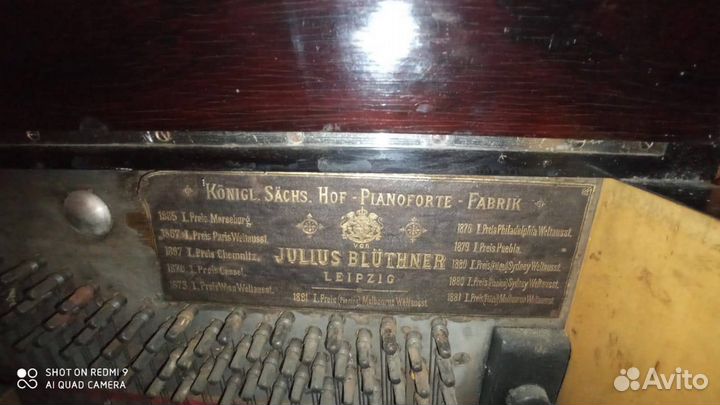Пианино bluthner