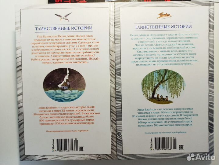 Э.Блайнтон.Тайна грота и необитаемого острова