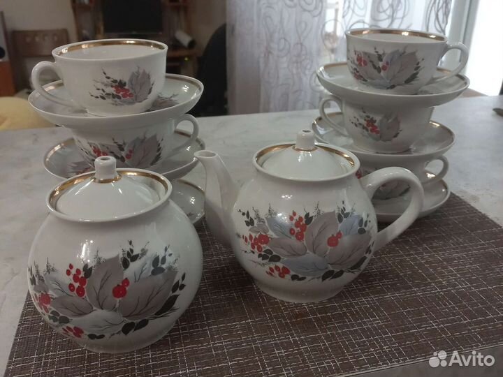 Сервиз чайный СССР