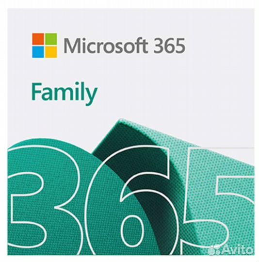Подписка Microsoft 365 Family годовая подписка