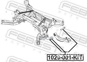 Болт с эксцентриком (ремкомплект) 1029001KIT Fe