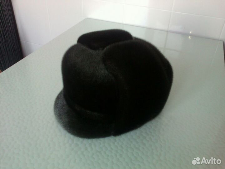 Новая мужская шапка из нерпы