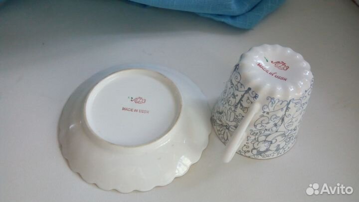 Фарфоровая пара лфз. Made in ussr