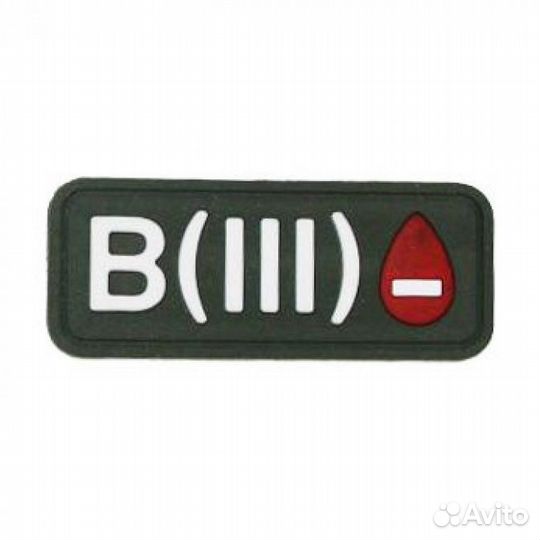 Патч Группа крови на Velcro