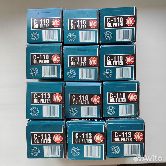 Масляный фильтр Vic C-110, C-113