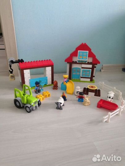 Lego duplo 10869 день на ферме