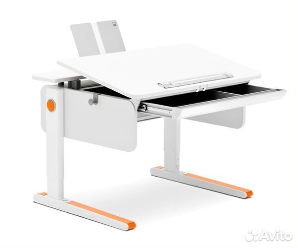 Компактная парта с выдвижным ящиком Moll Champion