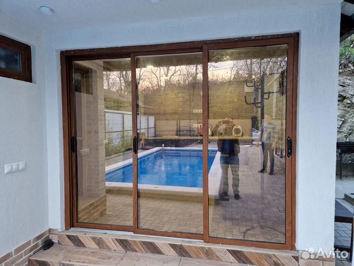 Остекление терас лоджий раздвижные окна панарамные