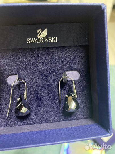 Серьги Lunar swarovski оригинал