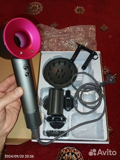 Фен для волос профессиональный мощный с насадками