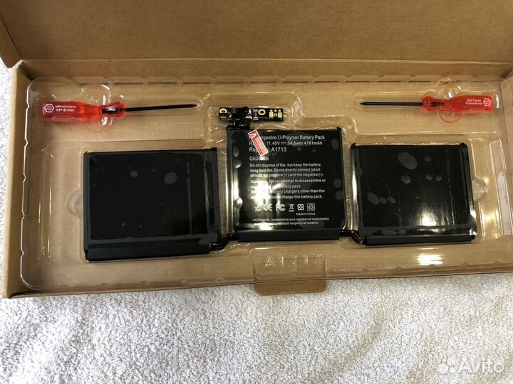 Новый аккумулятор для ноутбука Apple MacBook A1713