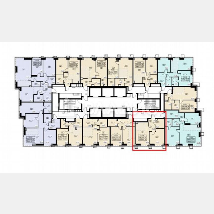 1-к. квартира, 44,8 м², 20/54 эт.