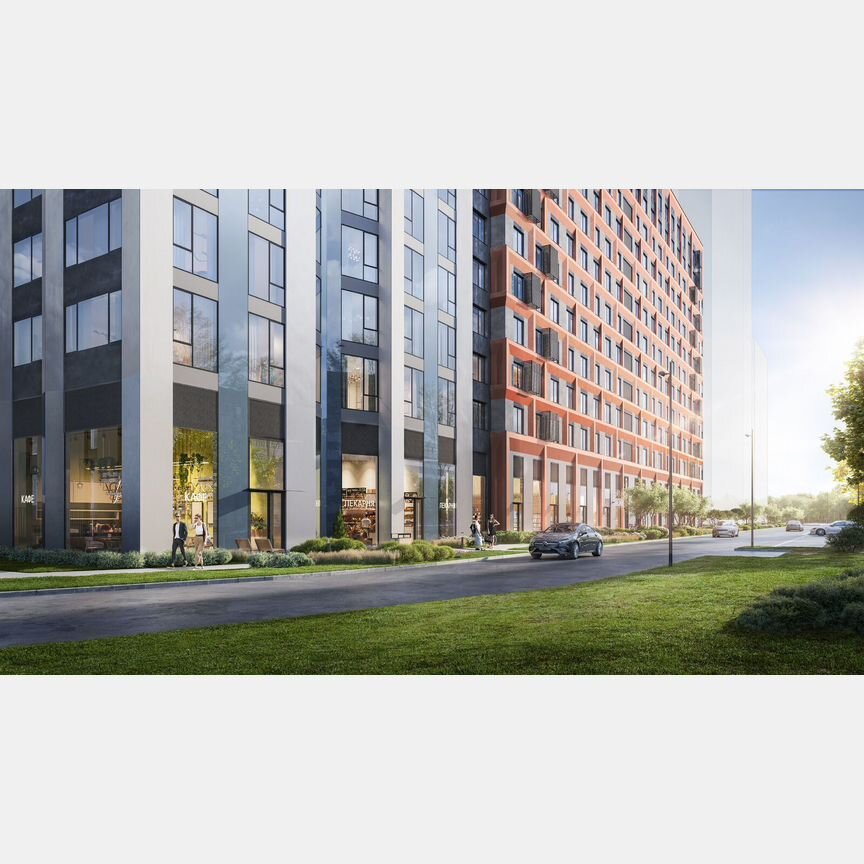 1-к. квартира, 37,9 м², 2/12 эт.