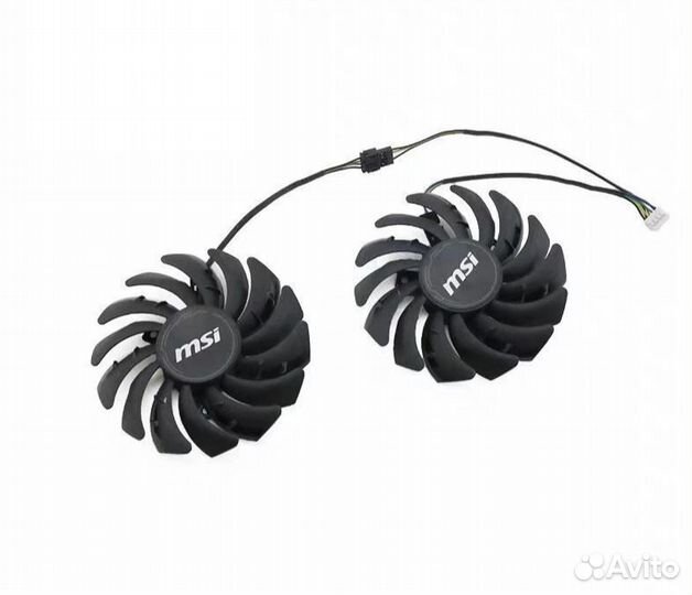 Вентилятор для видеокарты MSI RX5600 RX5700