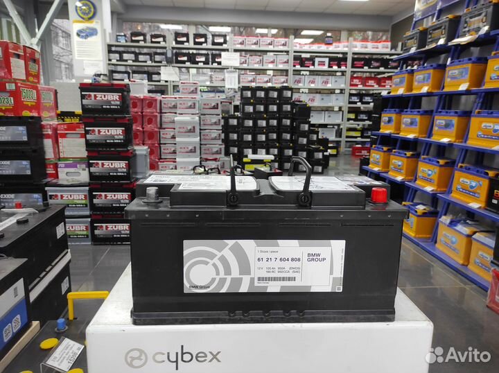 Аккумулятор BMW 105Ач AGM оригинал Германия 0322