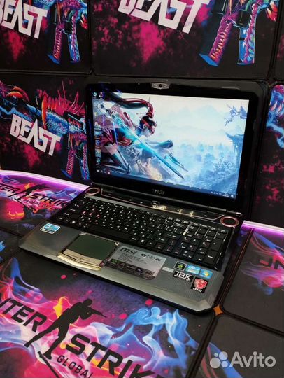 Игровой MSI i7 2GB видео 16GB озу SSD