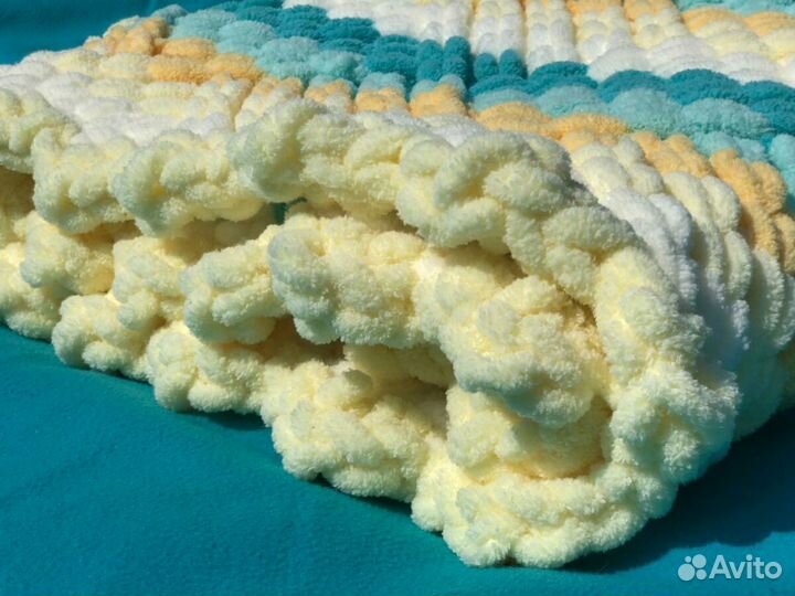 Плед (одеяло) для новорожденного из Alize puffy