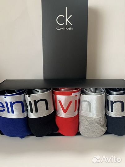 Трусы мужские боксеры calvin Klein подарочные