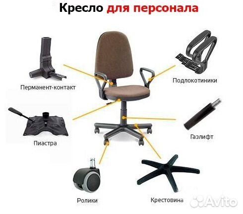 Ремонт офисных стульев и кресел