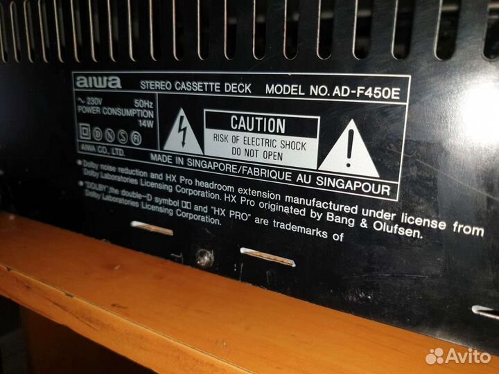 Кассетная дека aiwa