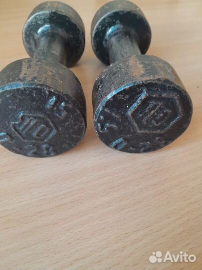 Гантели советские, б/у